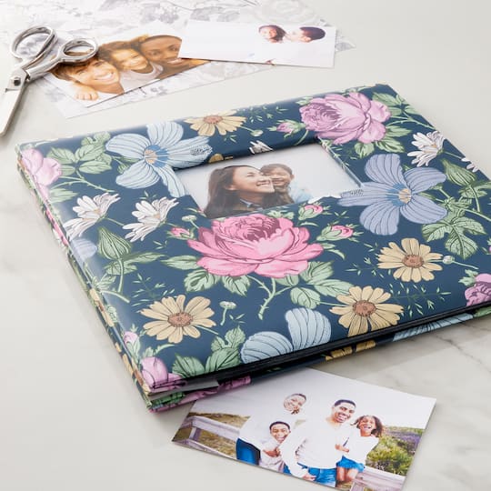 Dark Floral Scrapbook by Recollections™